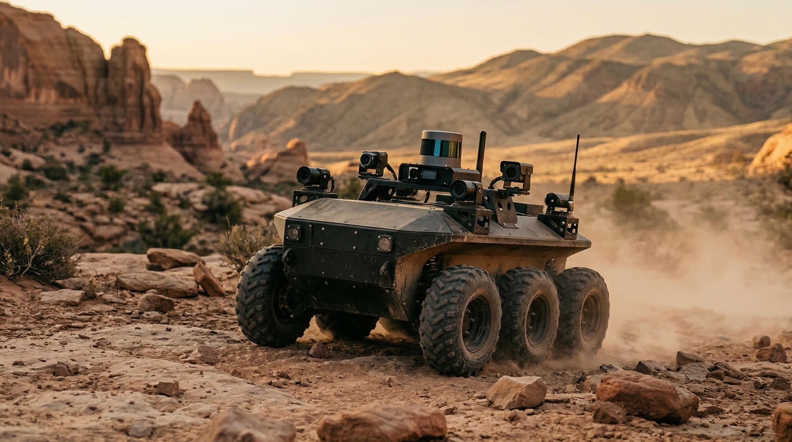 Ground autonomous vehicle